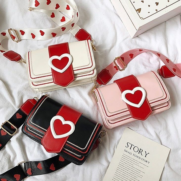 Vintage Heart Sling Bag