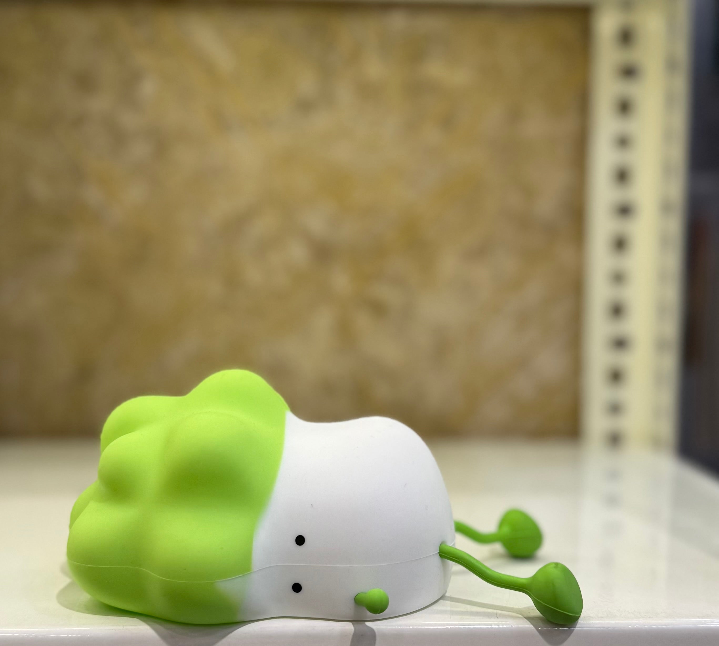Kawaii Cabbage Silicone Night Light – Soft LED Lamp