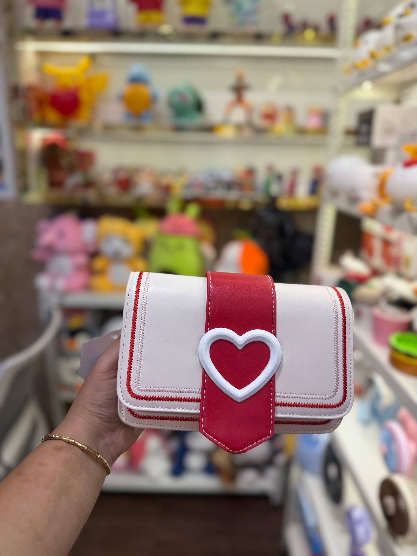 Vintage Heart Sling Bag