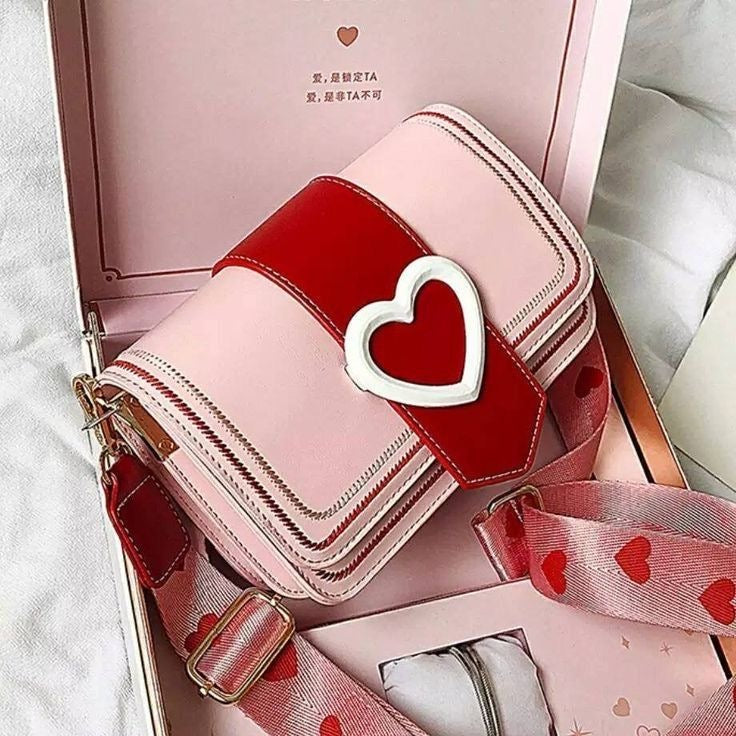 Vintage Heart Sling Bag