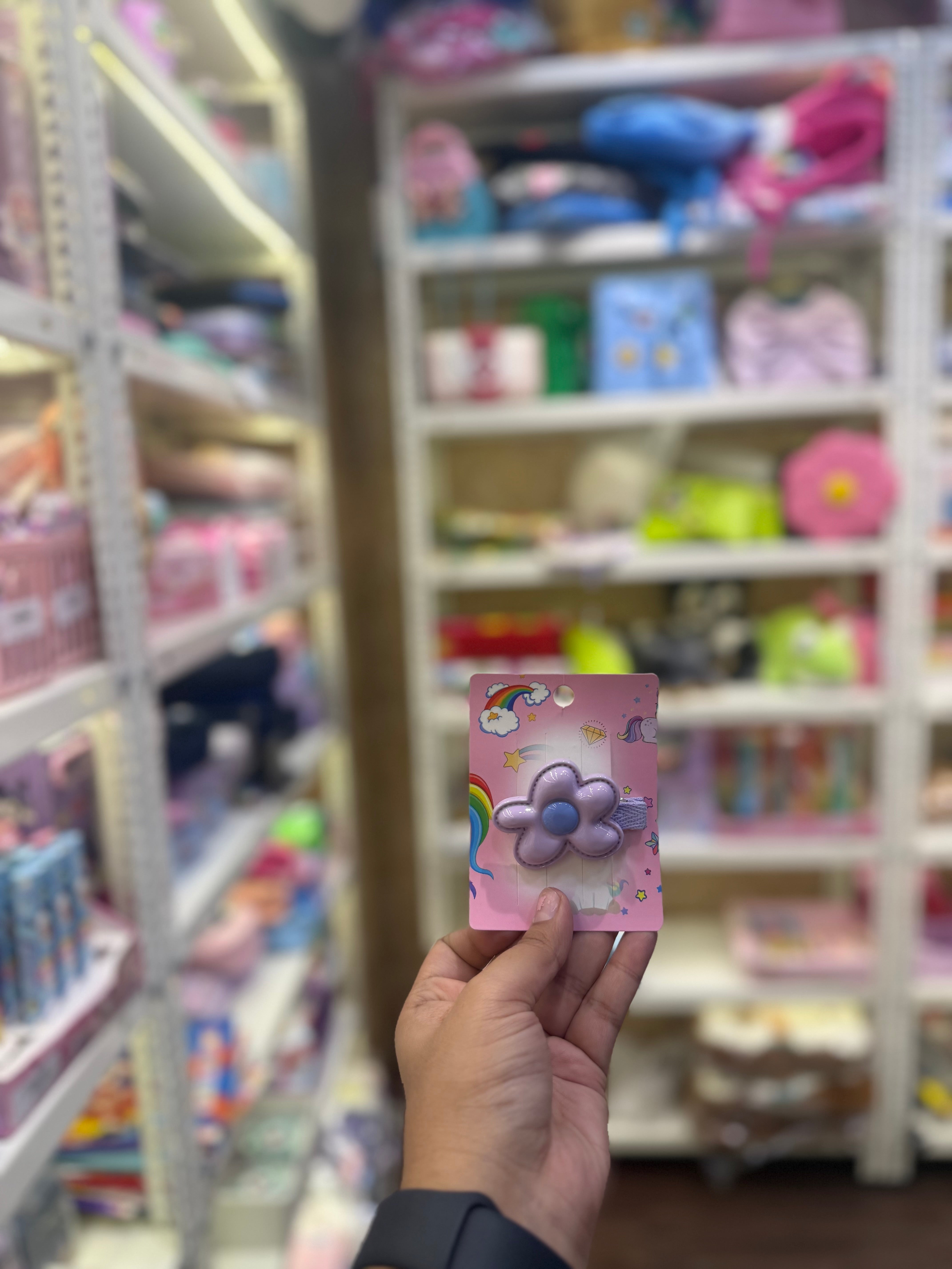 Kawaii Pastel Flower Hair Clip