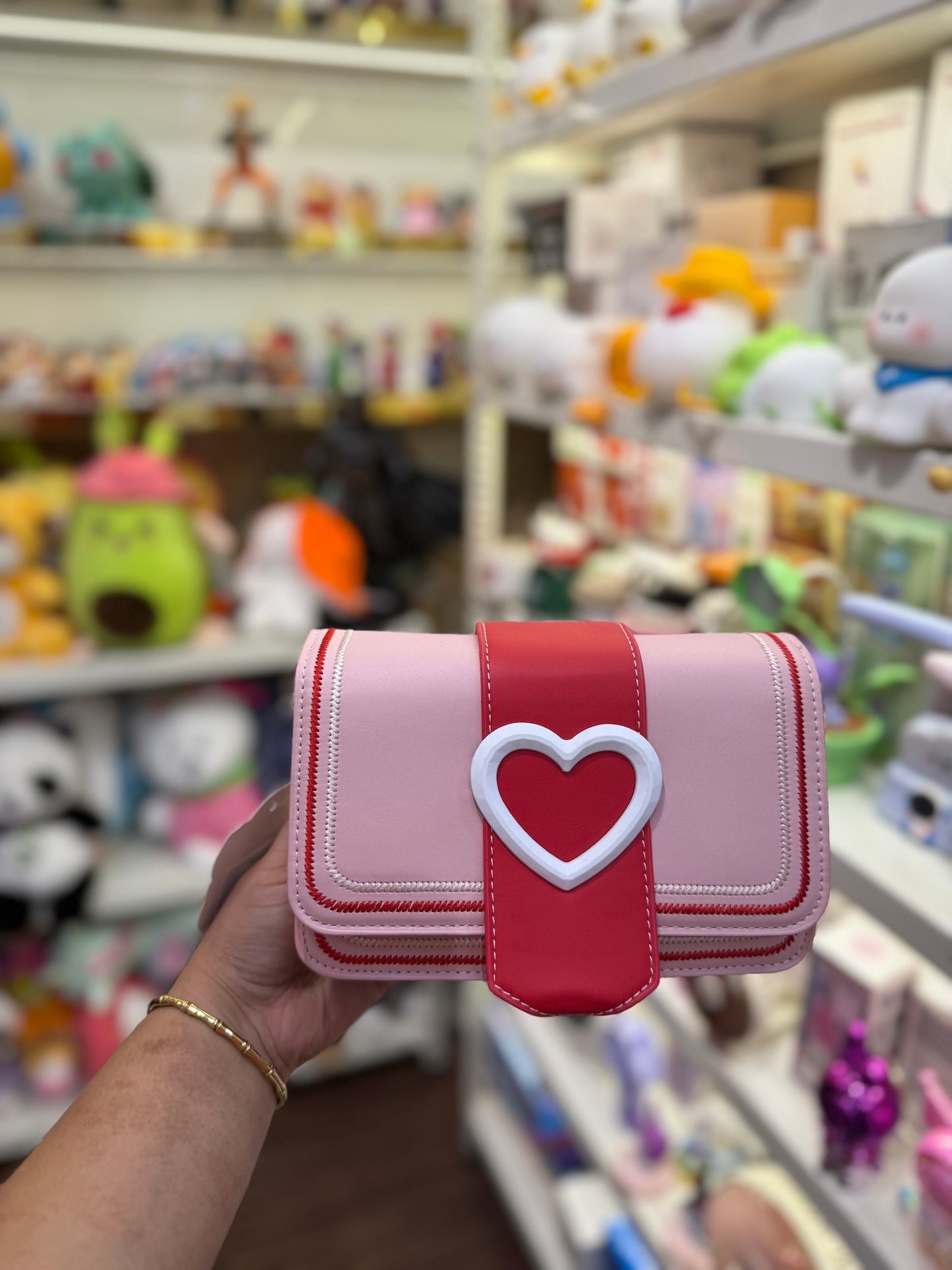 Vintage Heart Sling Bag