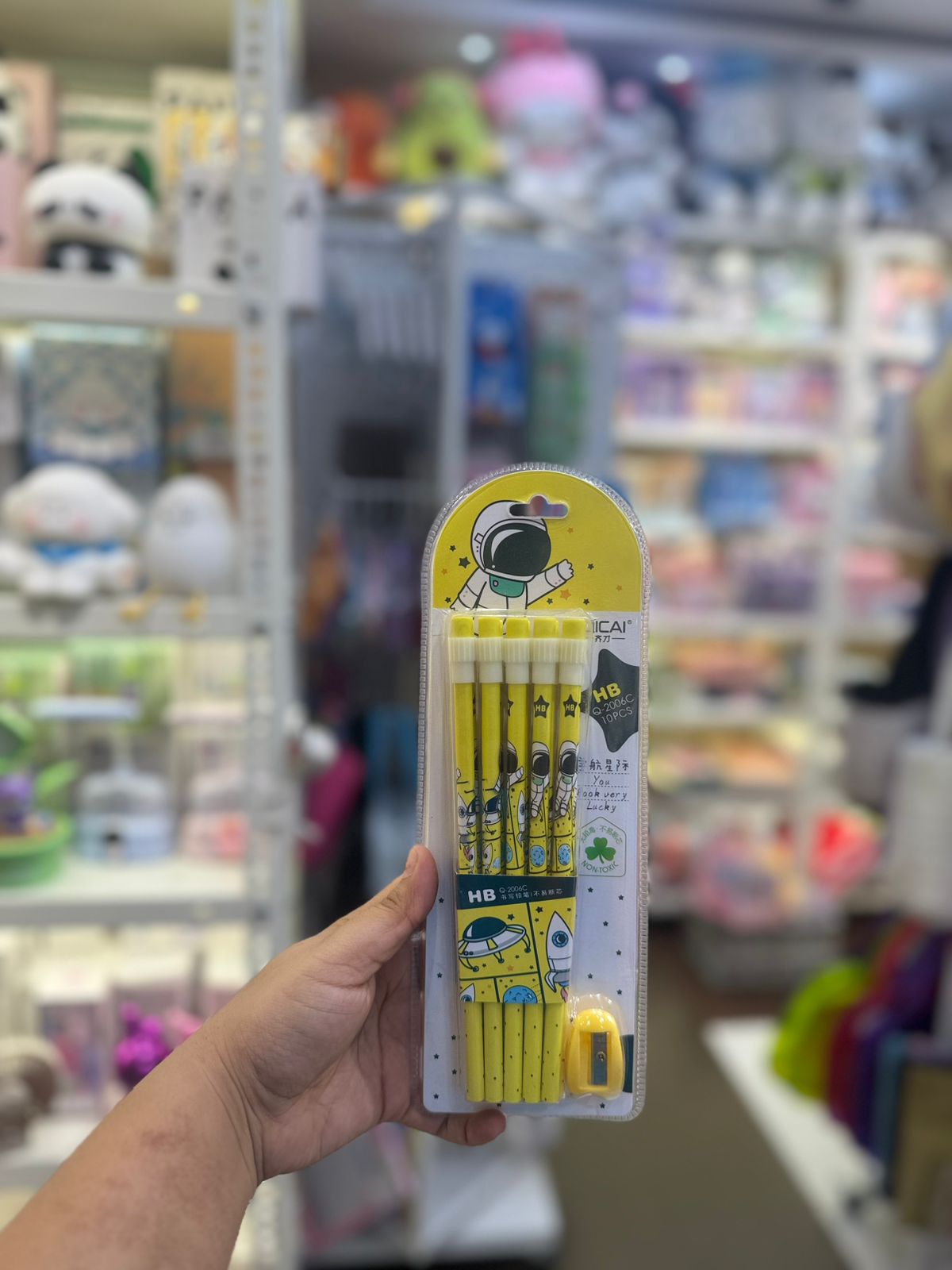 Astronaut Pencil Set