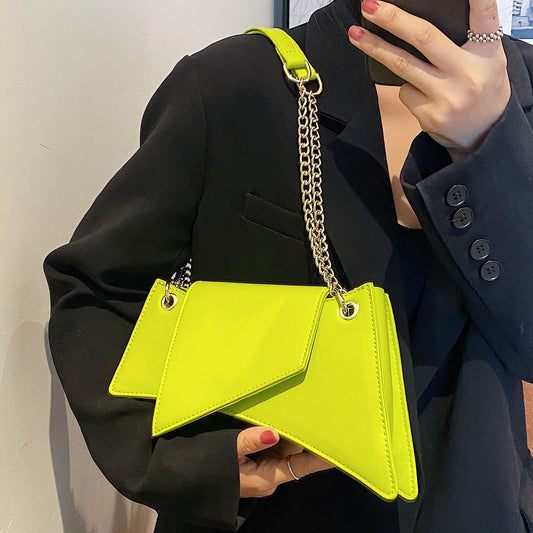 Geometric Envelope Shoulder Bag