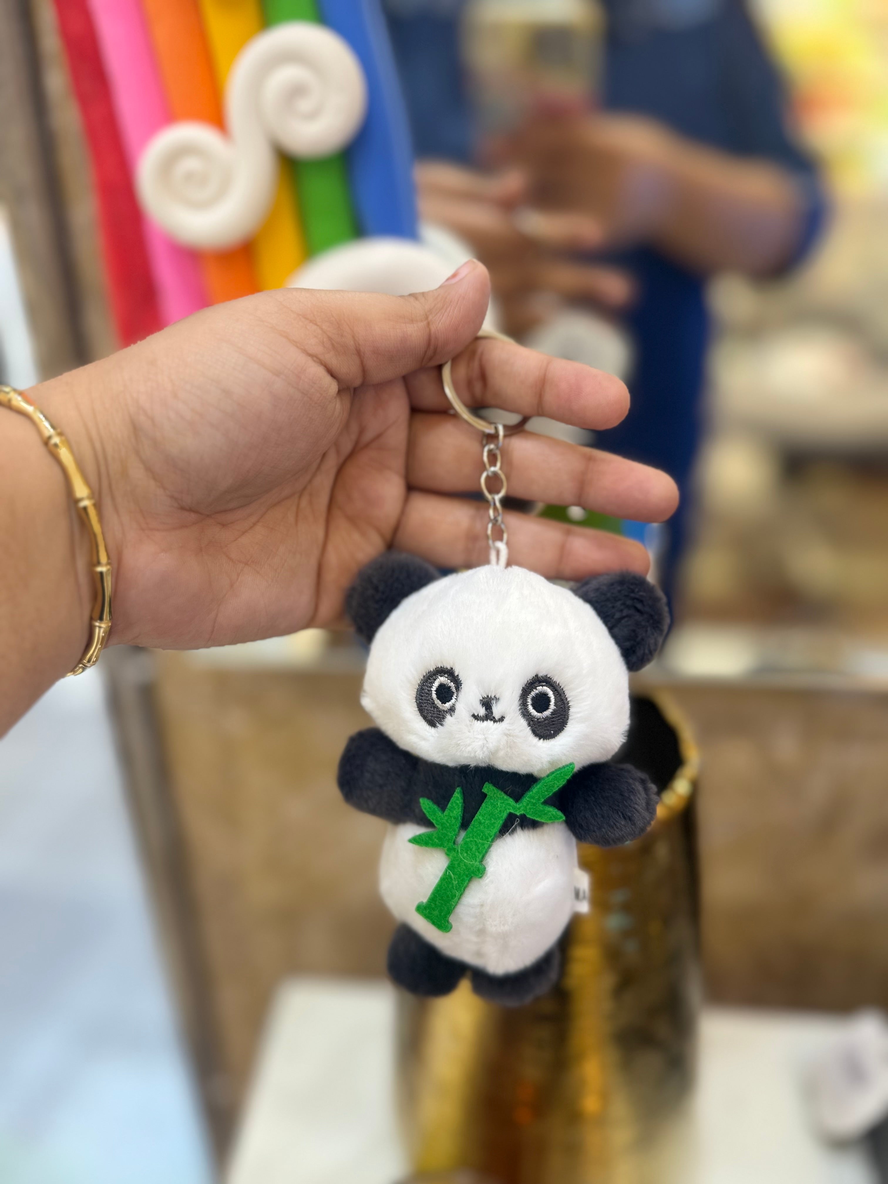 Panda Plushie Keychain
