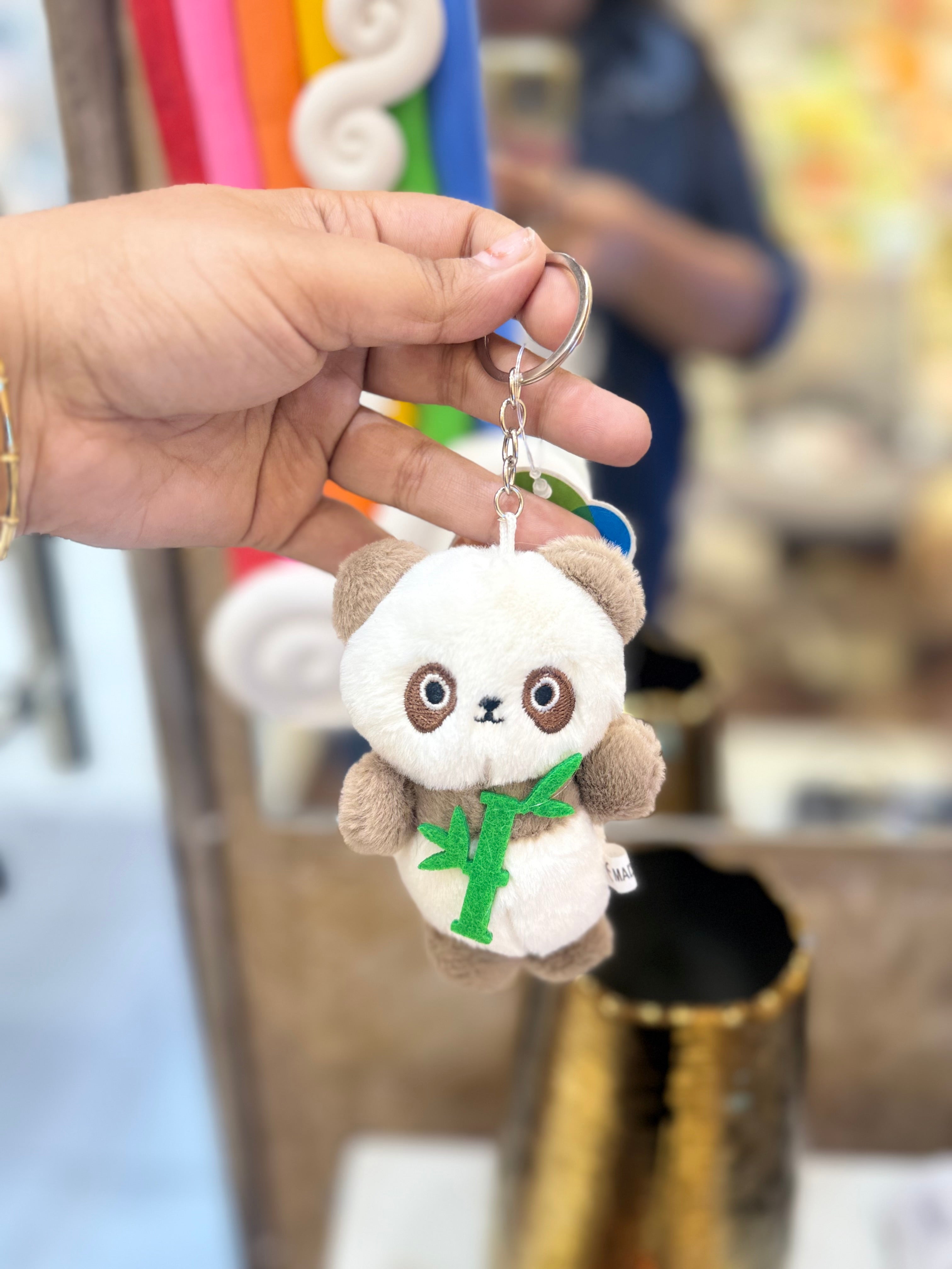 Panda Plushie Keychain