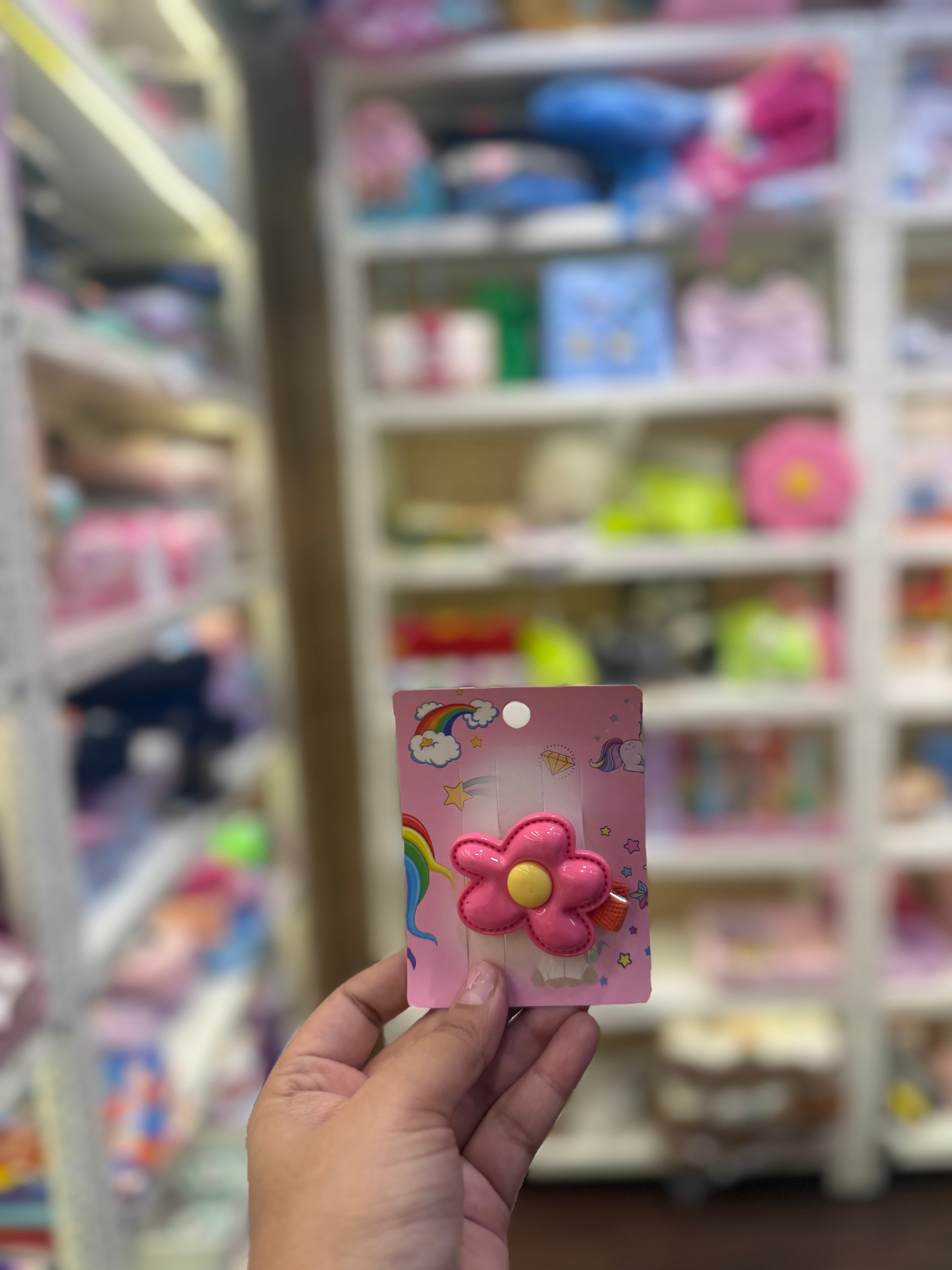 Kawaii Pastel Flower Hair Clip