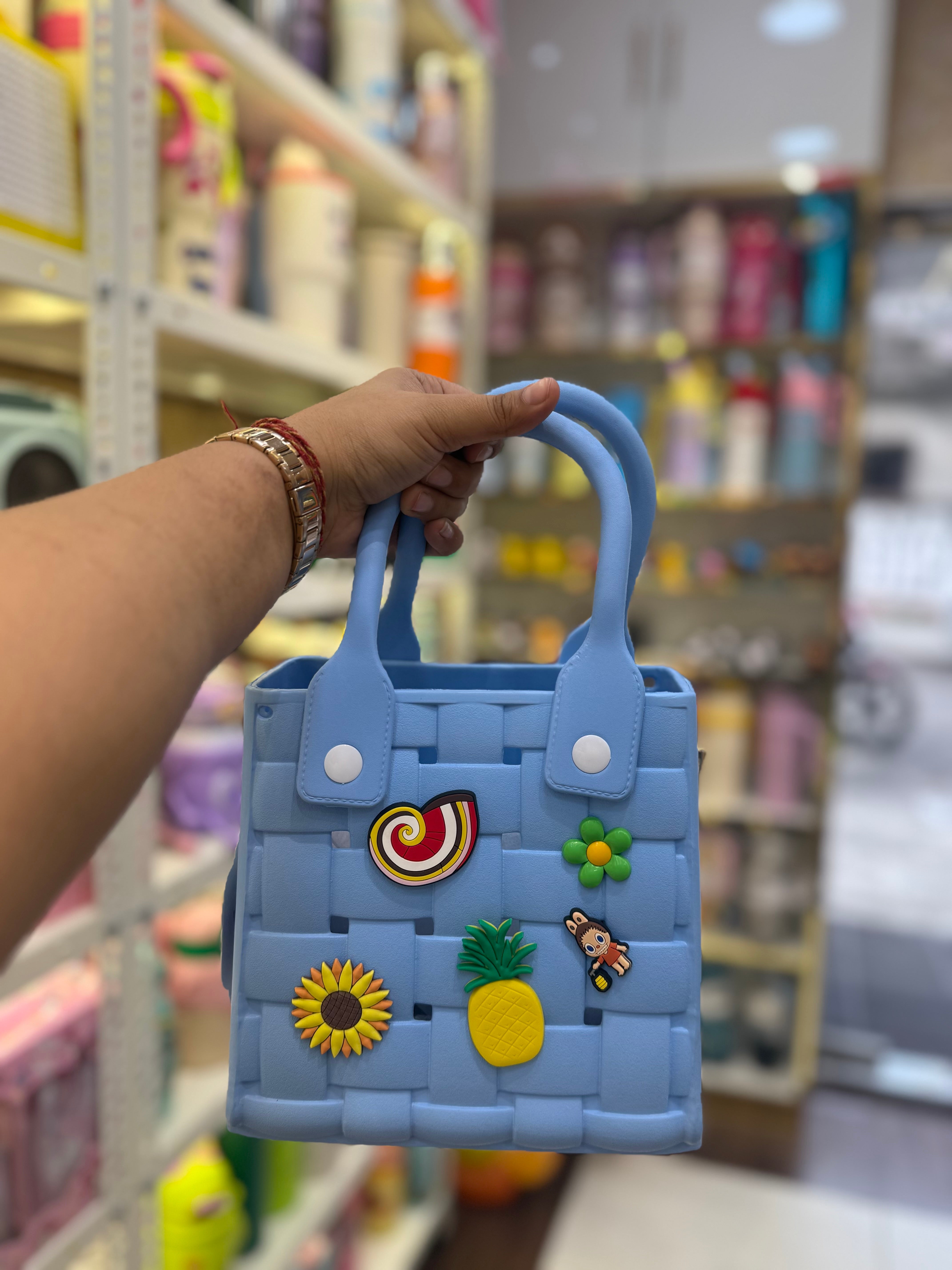 Premium Crocs Sling Bag with Customisable Charms