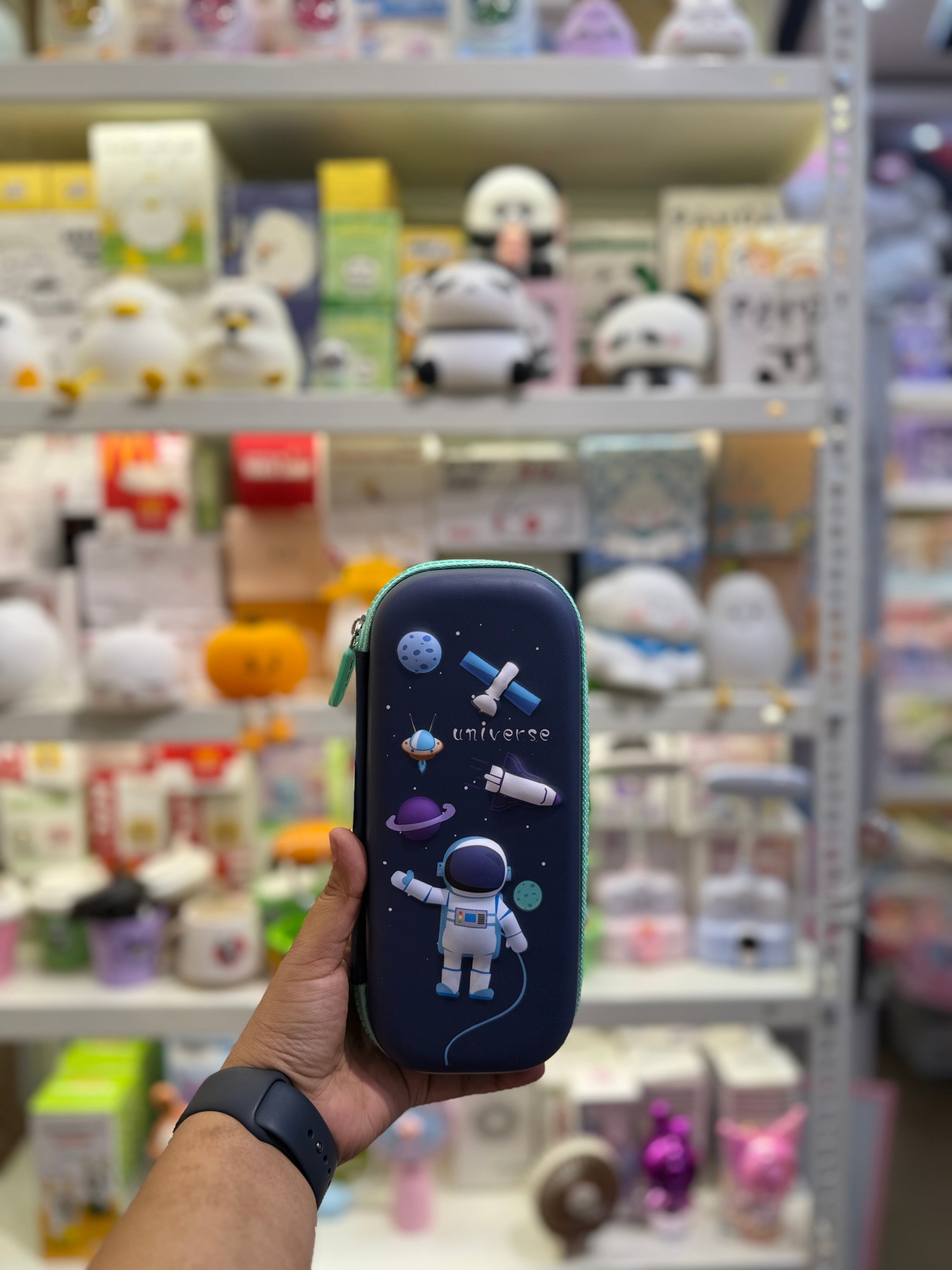 3D Eva Space Travel Pencil Case