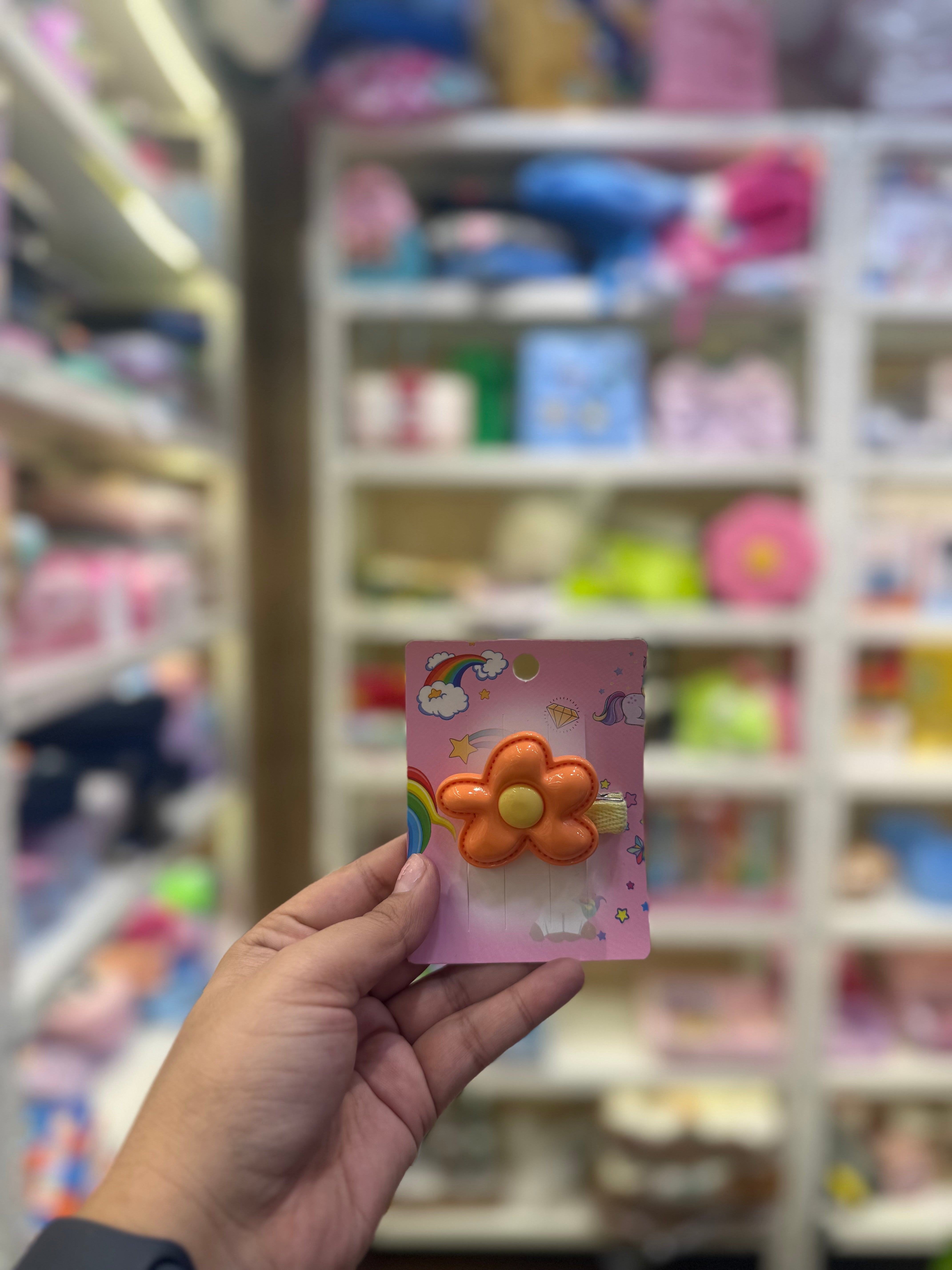 Kawaii Pastel Flower Hair Clip