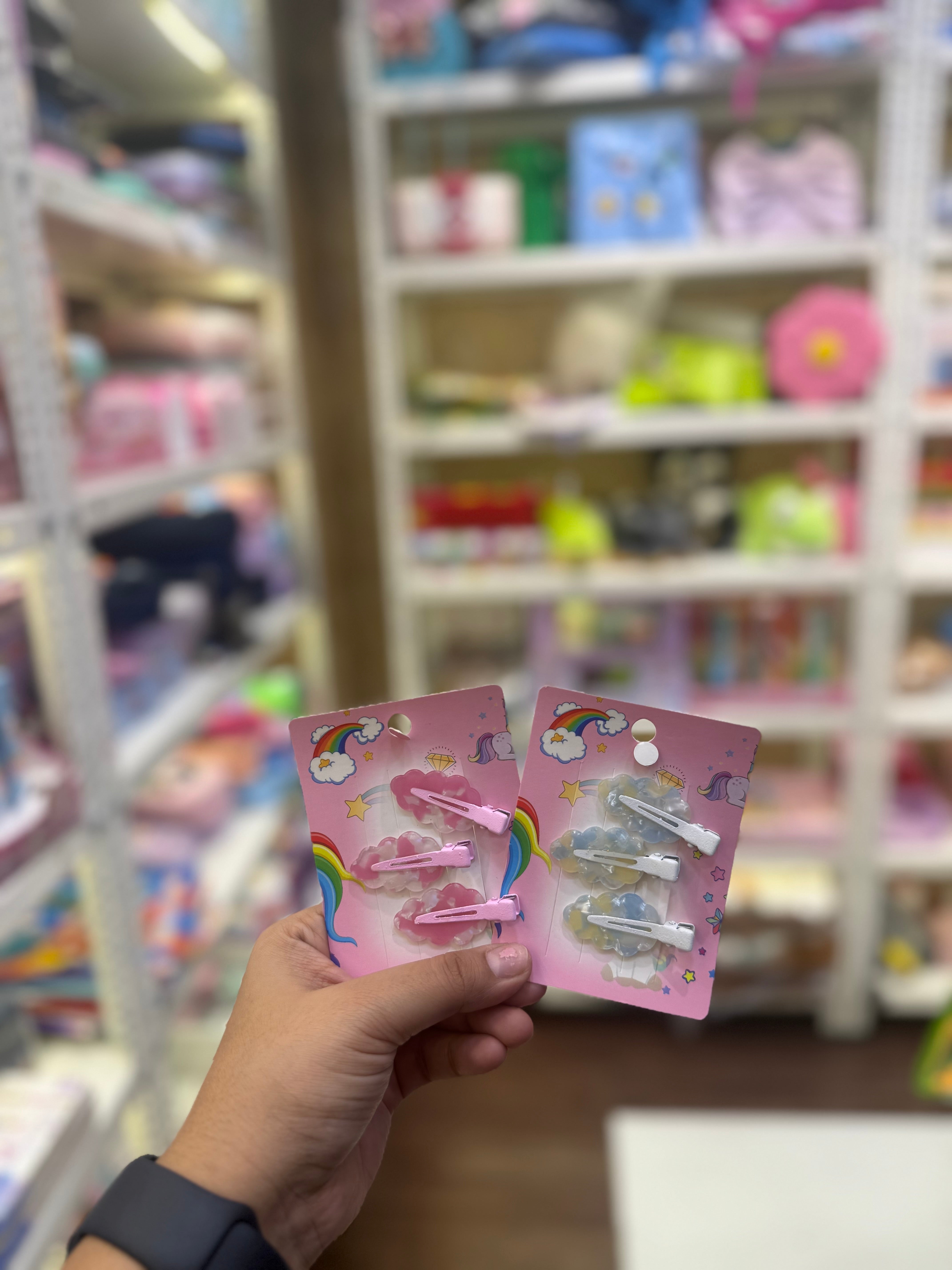 Kawaii Cloud Hair Clips