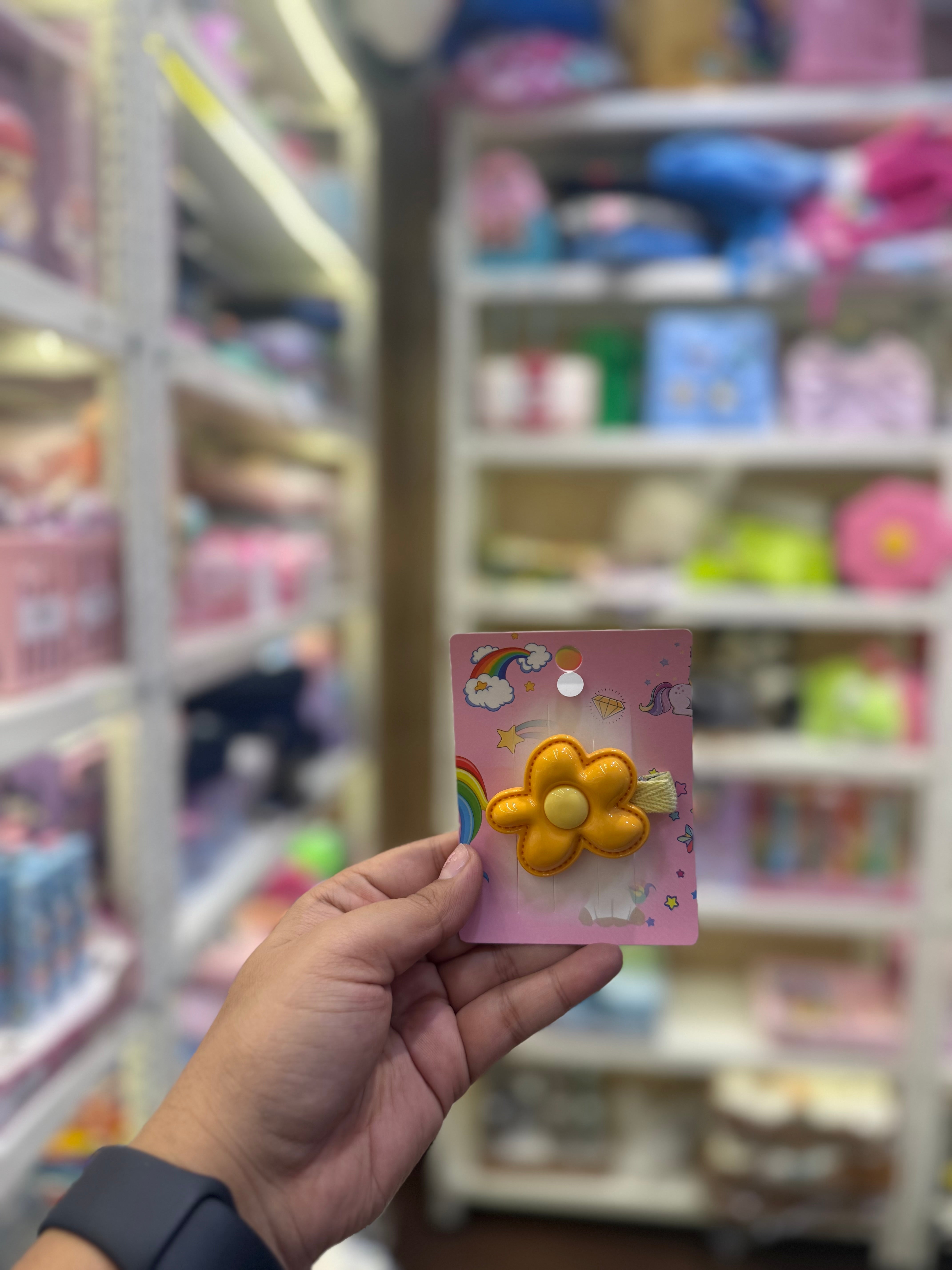 Kawaii Pastel Flower Hair Clip