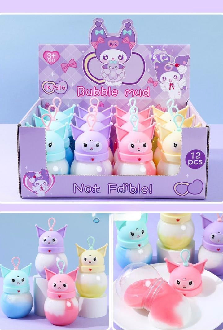 Cute Kuromi Bubble Mud Slime – Colorful Slime