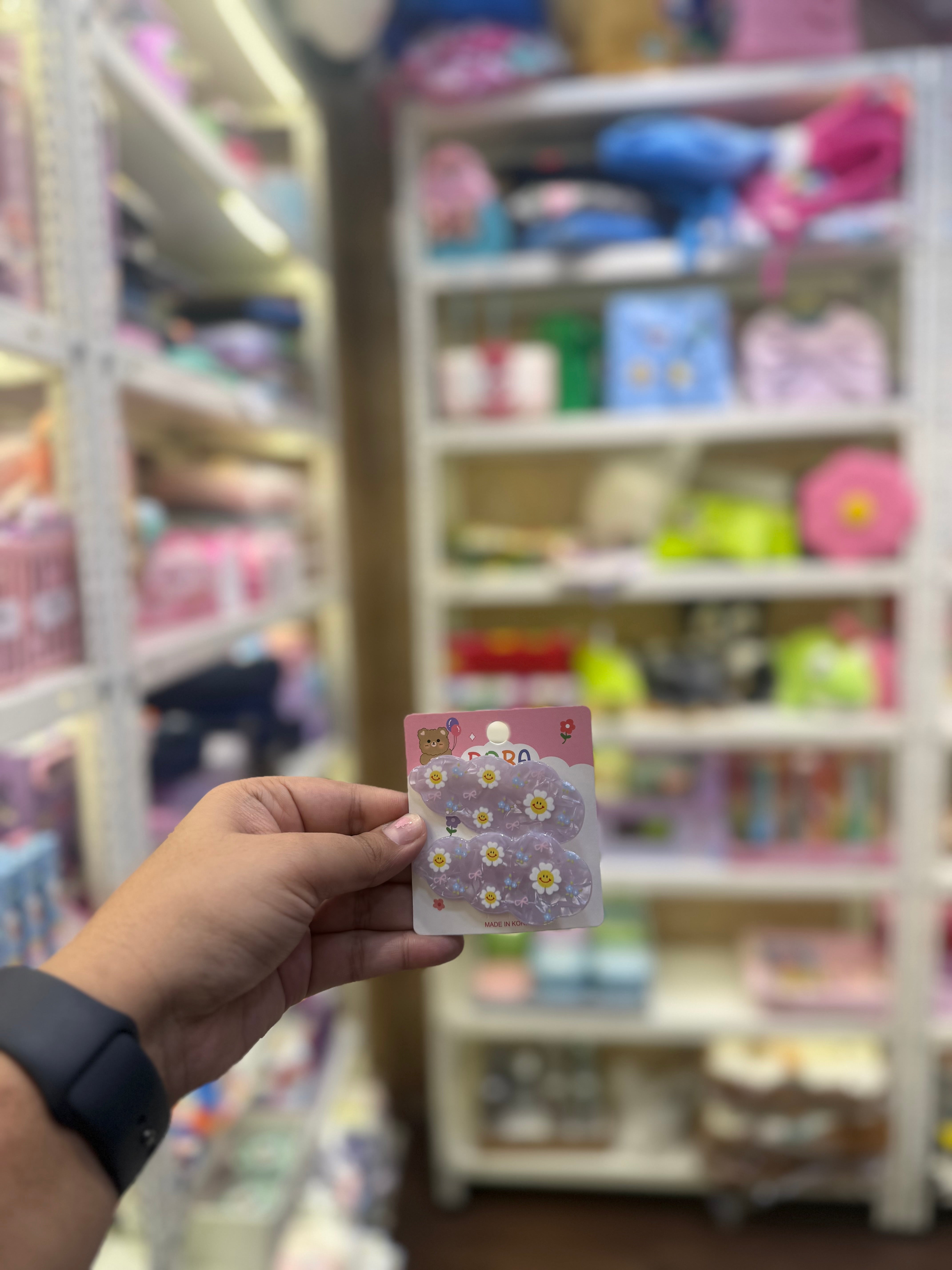 Kawaii Daisy Hair Clips