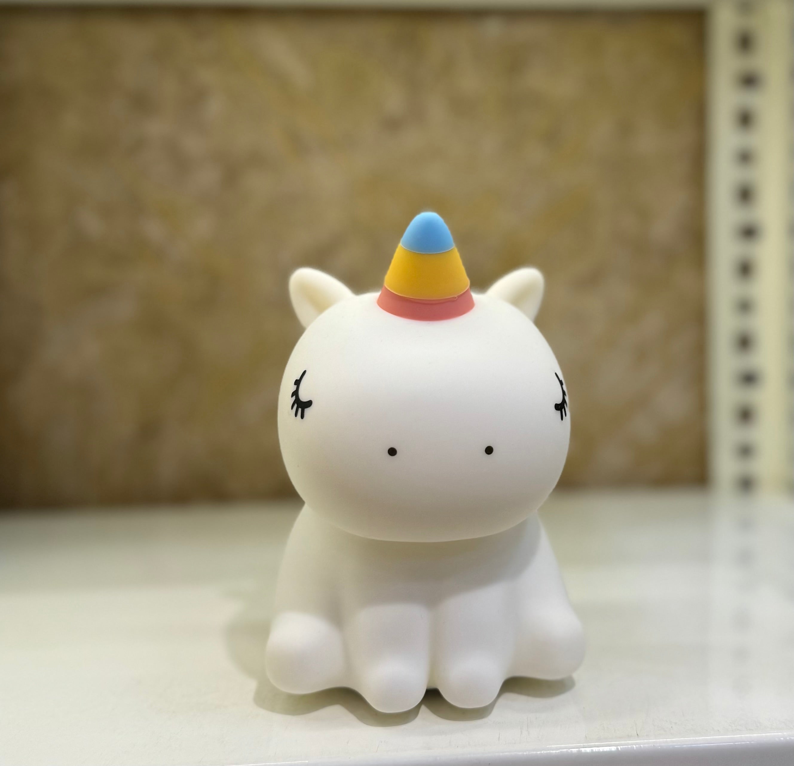 Kawaii Unicorn Silicone Night Light – Soft LED Lamp