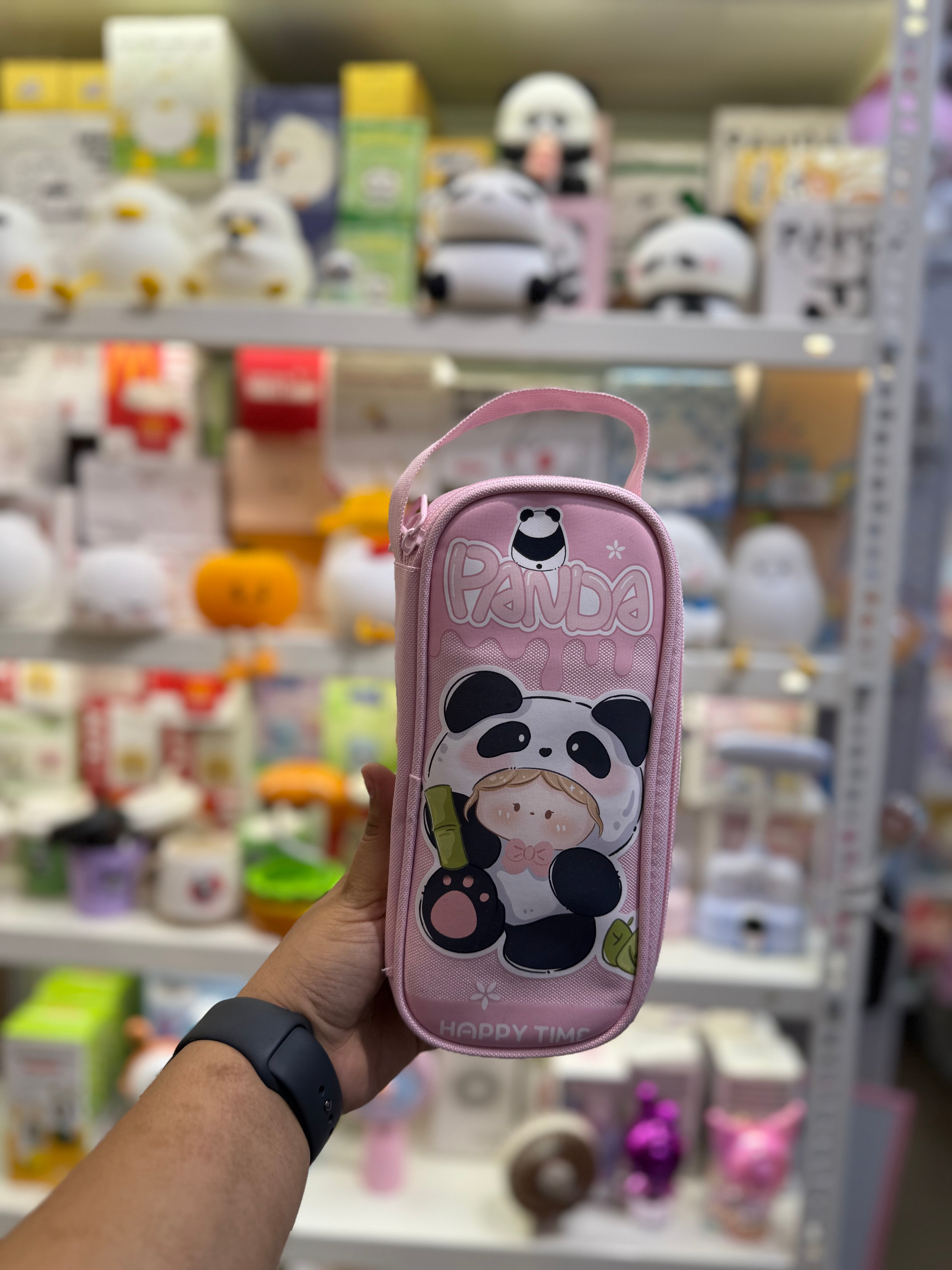Happy Time Panda Pencil Pouch