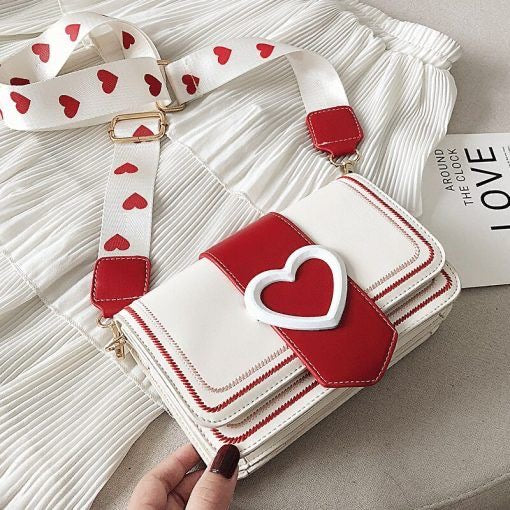 Vintage Heart Sling Bag