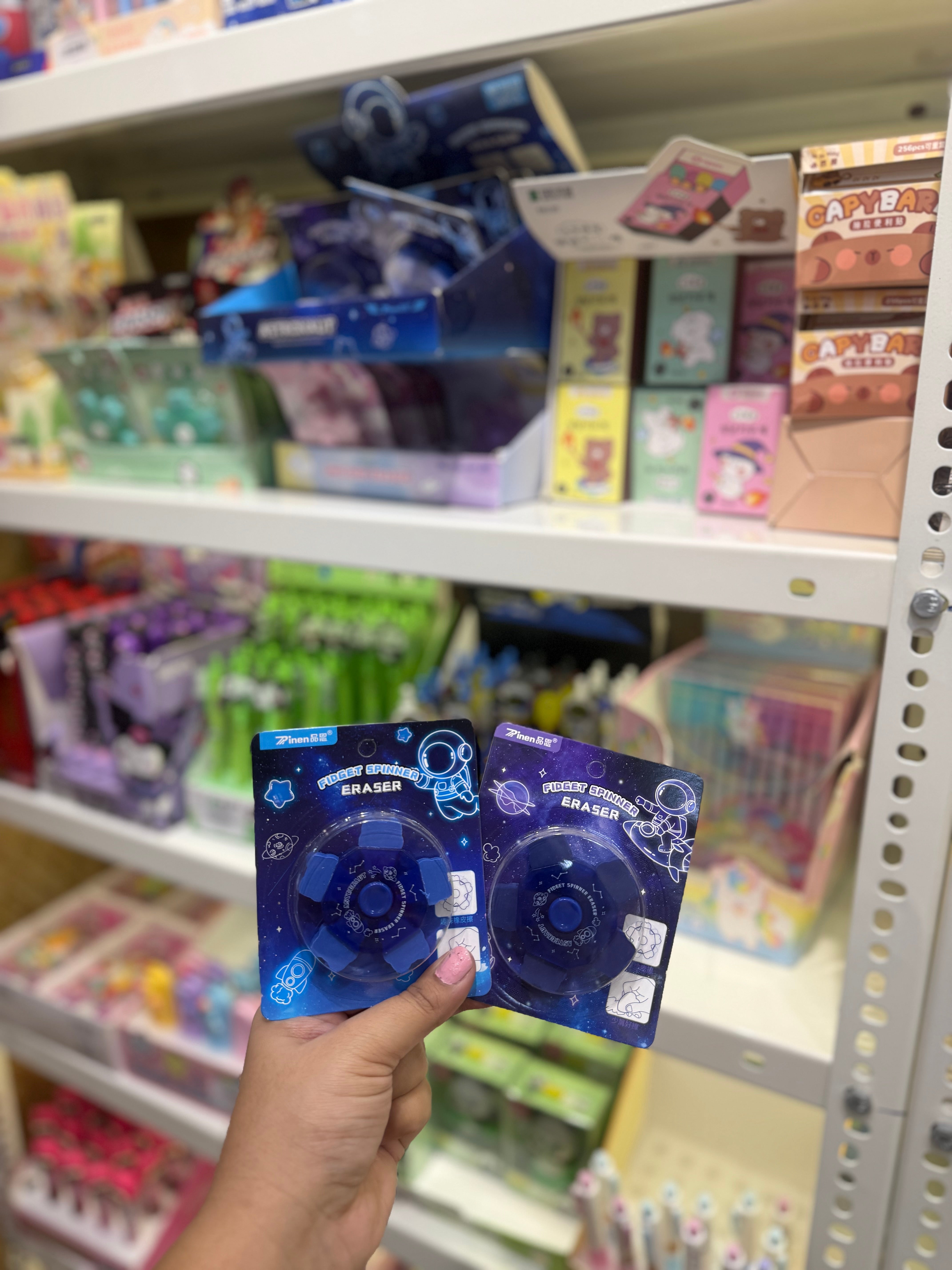 Astronaut Fidget Spinner Eraser
