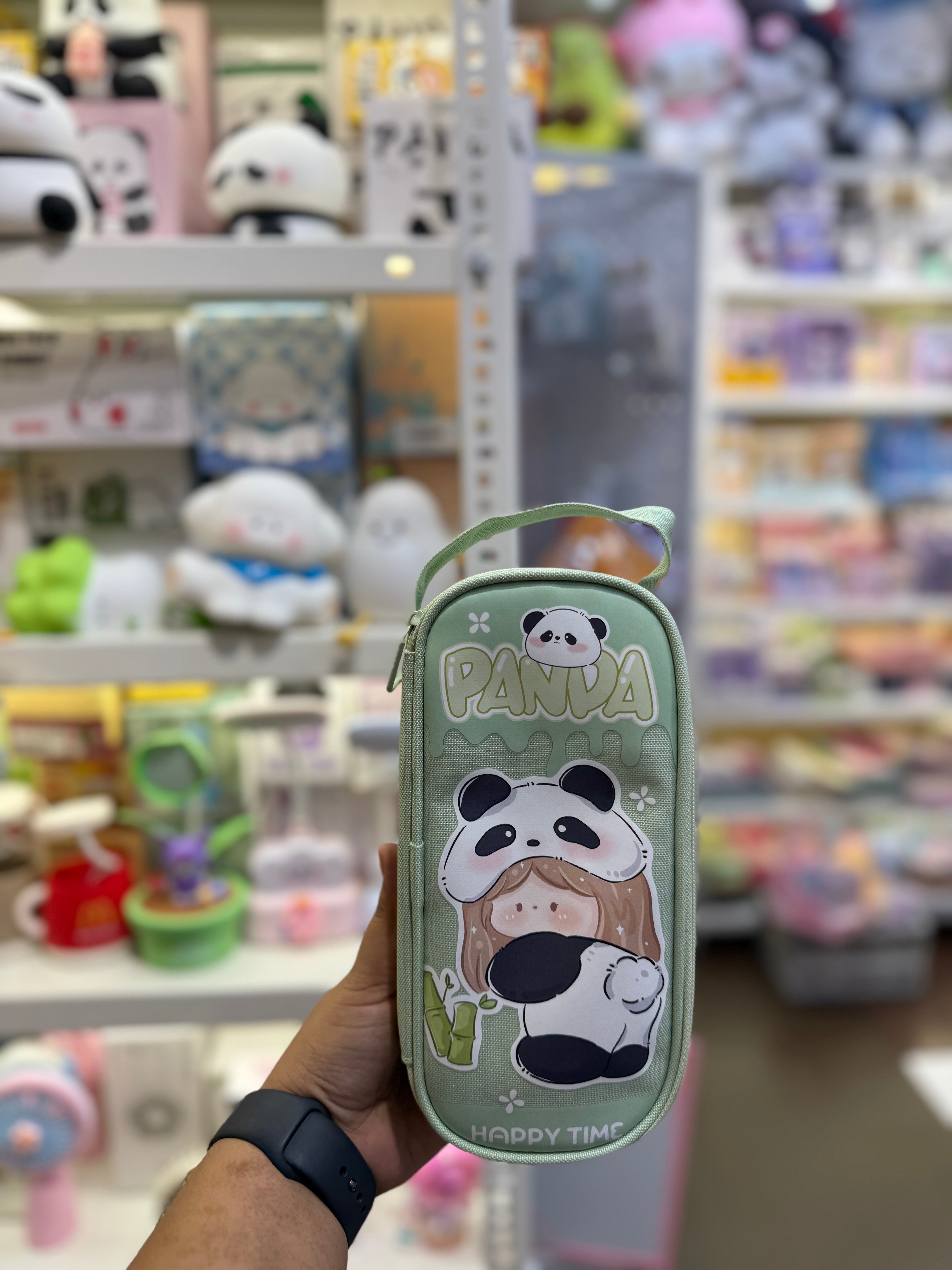 Happy Time Panda Pencil Pouch