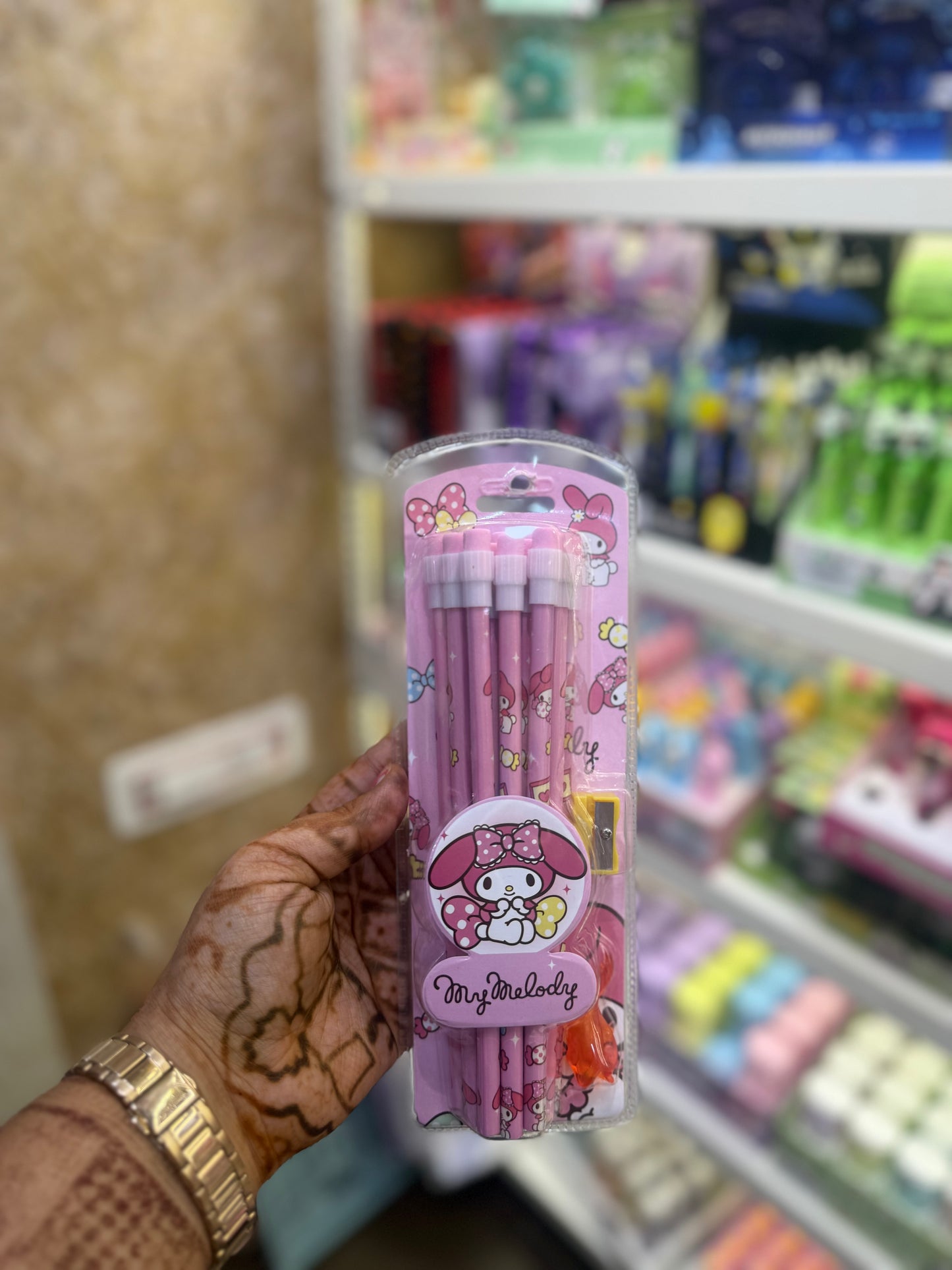 Sanrio Pencil Set