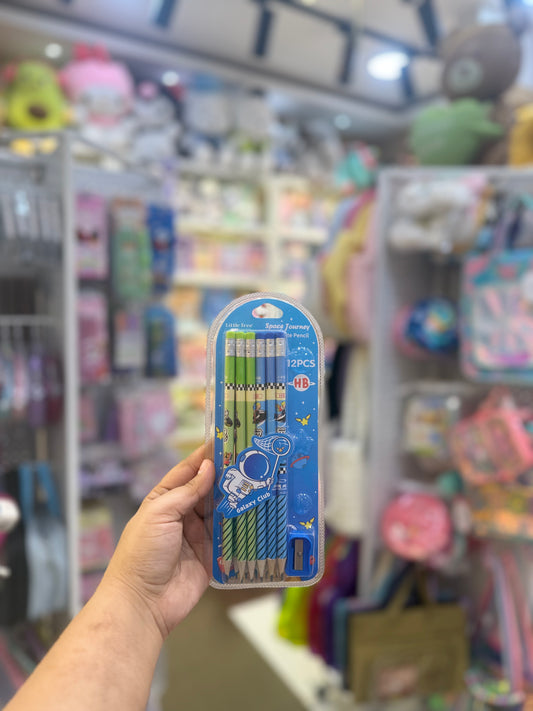 Astronaut Pencil Set