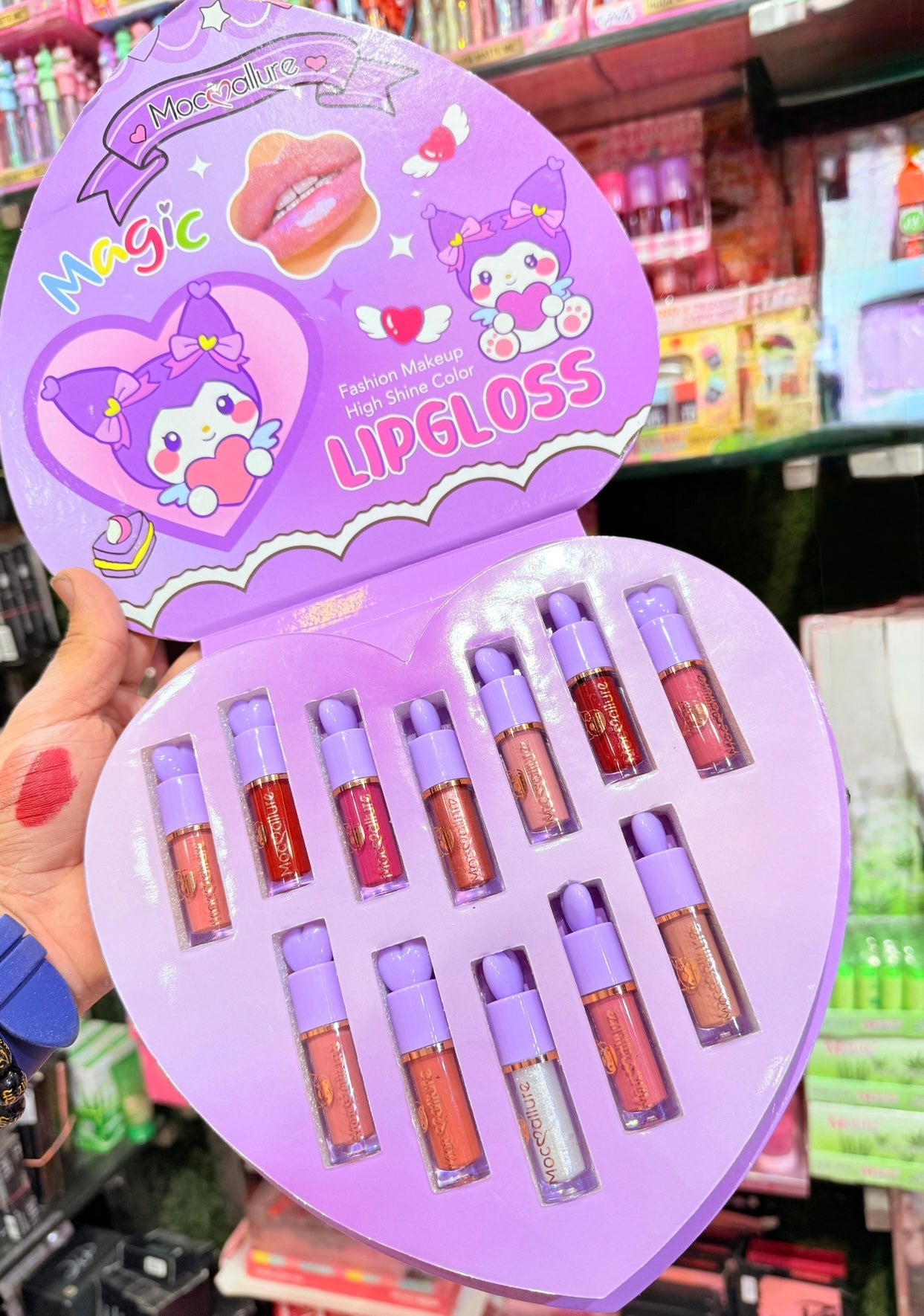 Mocallure Kuromi Lip Gloss Set