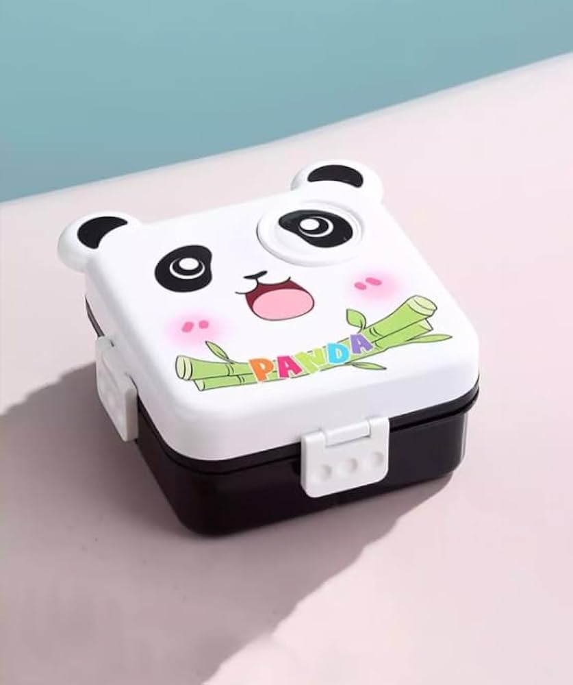 Panda Theme Kids Lunch Box – Cute, Durable & Leakproof Bento Box