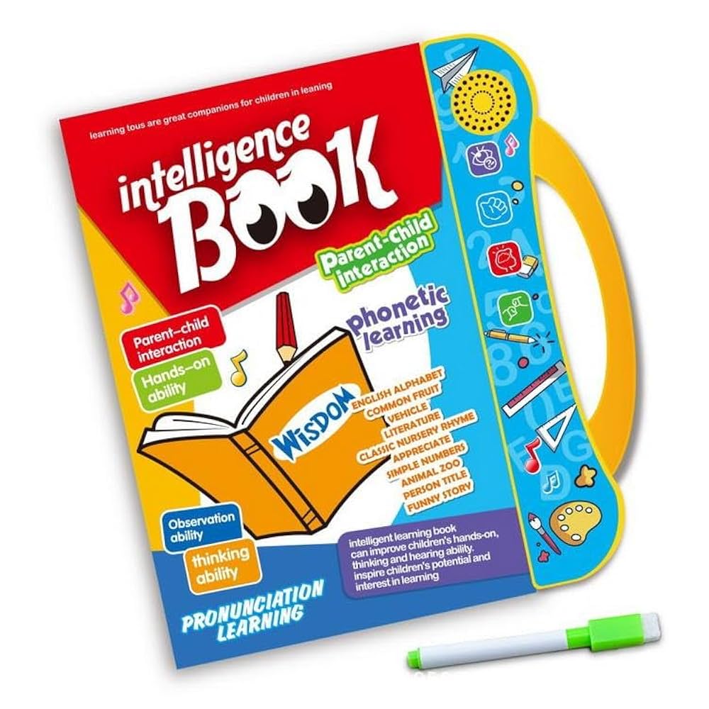 📘 Intelligence Learning Book – Fun Phonetic & Interactive Learning