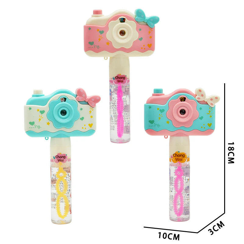 Camera Projection Bubble Wand