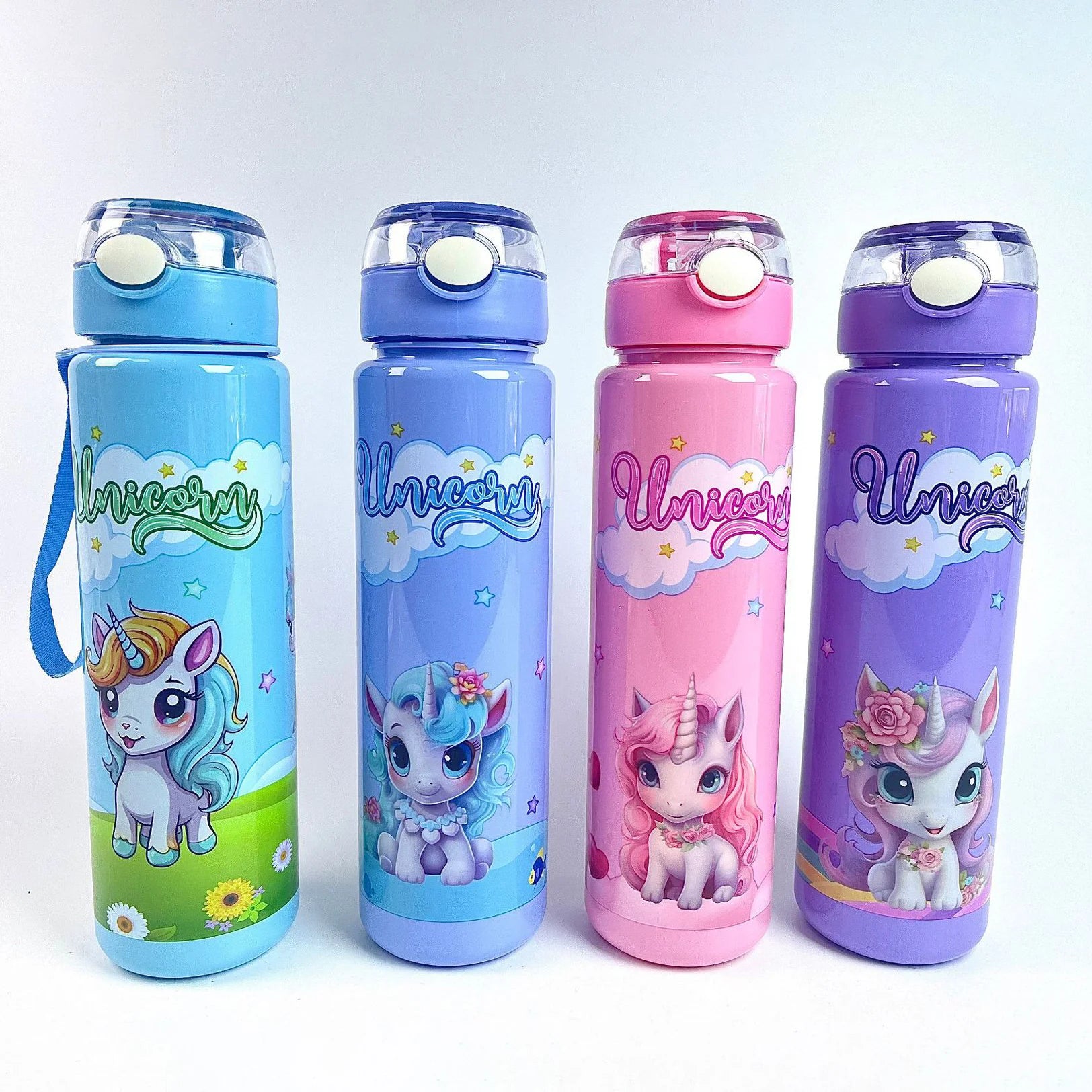 Unicorn Theme Bottle Sipper - 700 ML