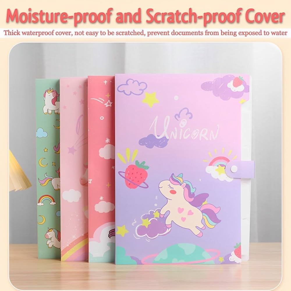 Unicorn A4 Expanding Folder