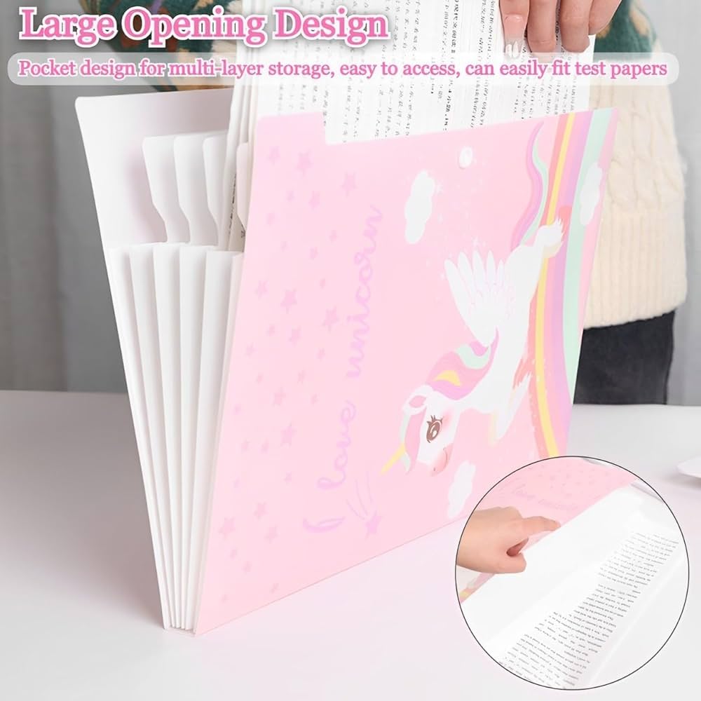 Unicorn A4 Expanding Folder