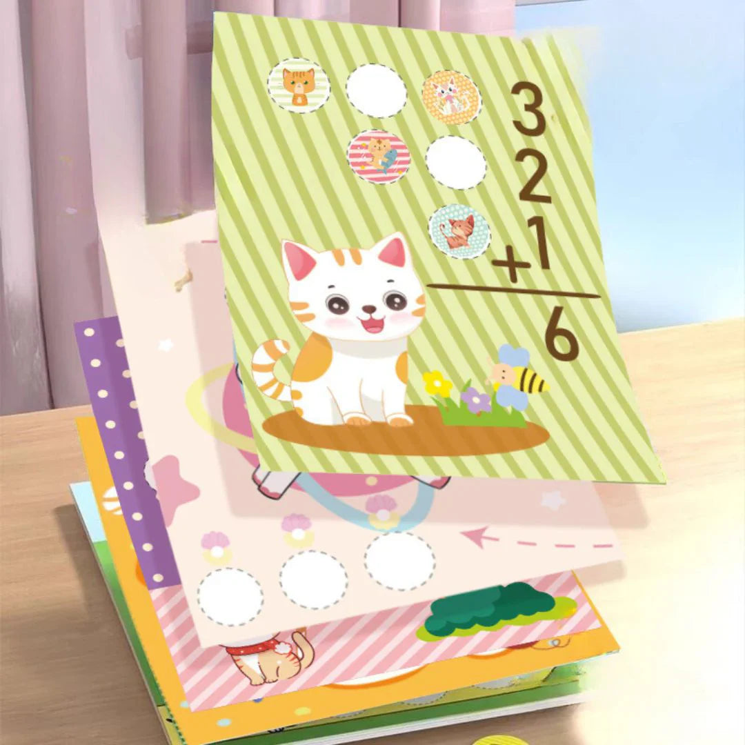 Magic Cute Pet Pattern Seal – Character Stamp Set with Multiple Ink Colors