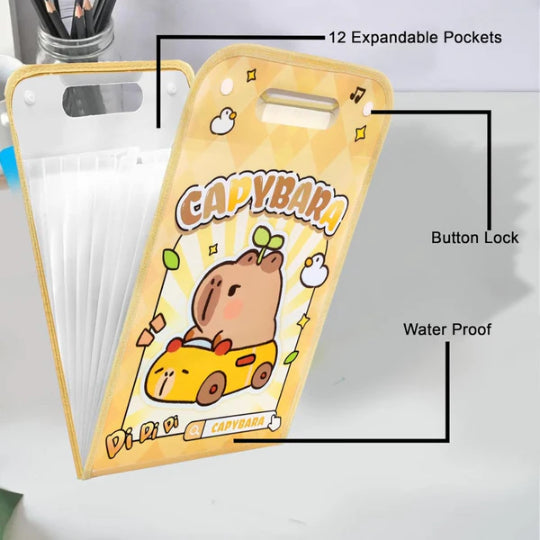 Capybara A4 Large Capacity File Folder