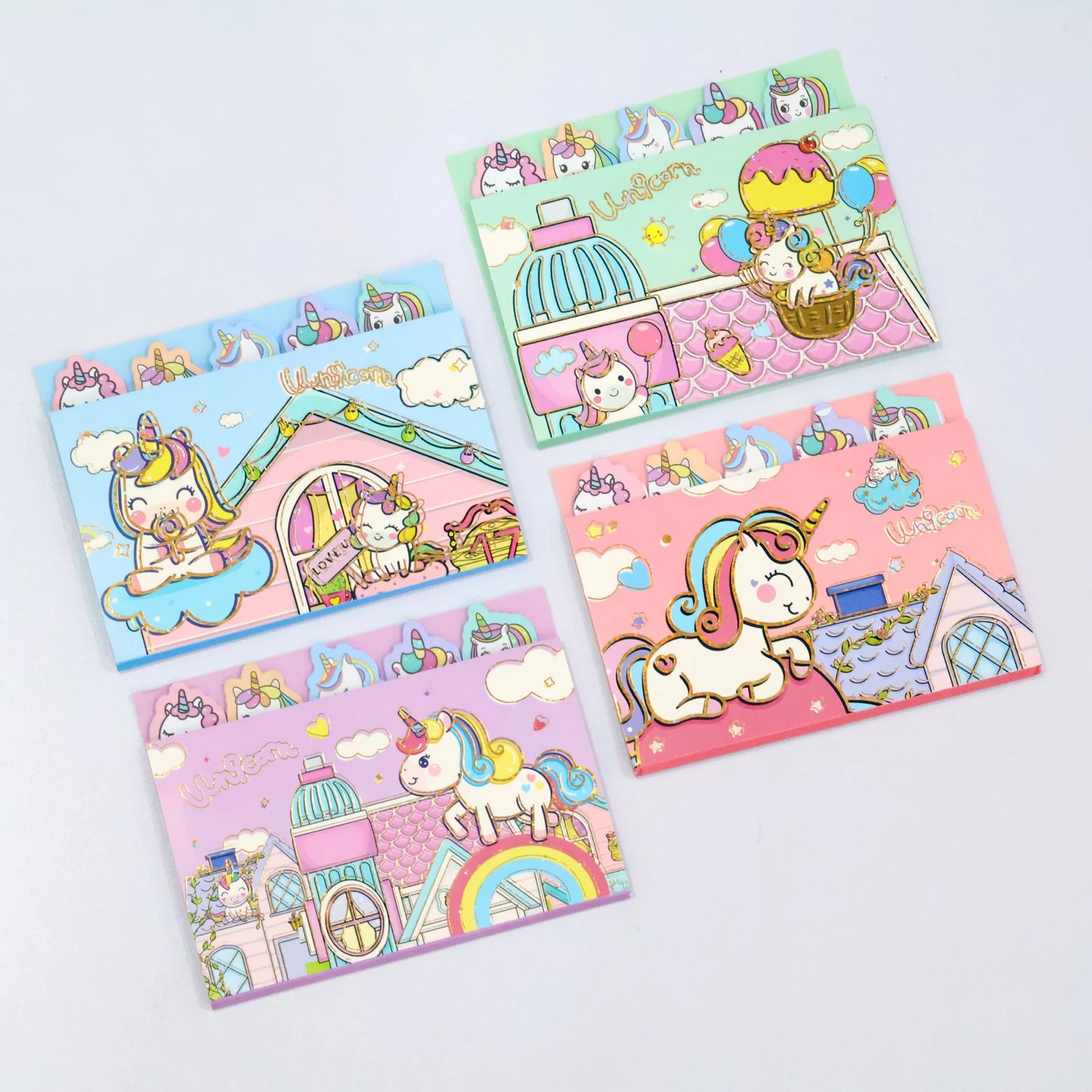 Unicorn Sticky Notes Set